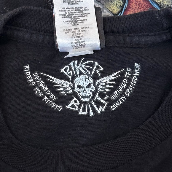 Harley-Davidson Dallas Texas Graphic T-Shirt XL Black Vintage Biker Tee - Picture 9 of 9